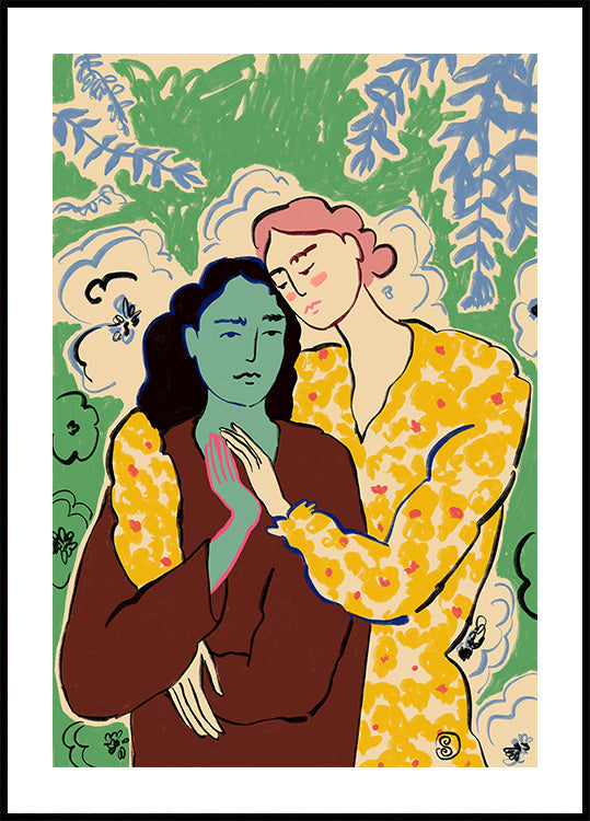 Holding Hands - Posterbox