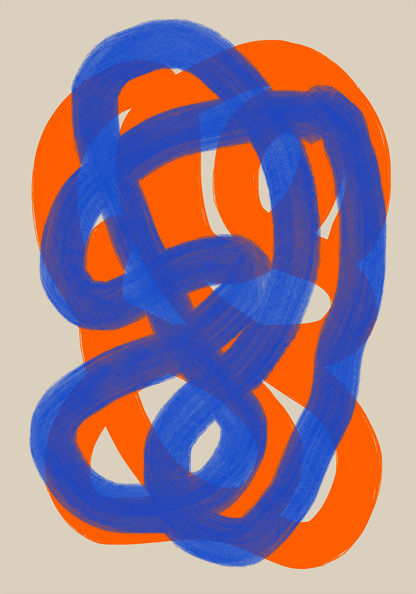 Vibrant Entanglement Plakat - Posterbox