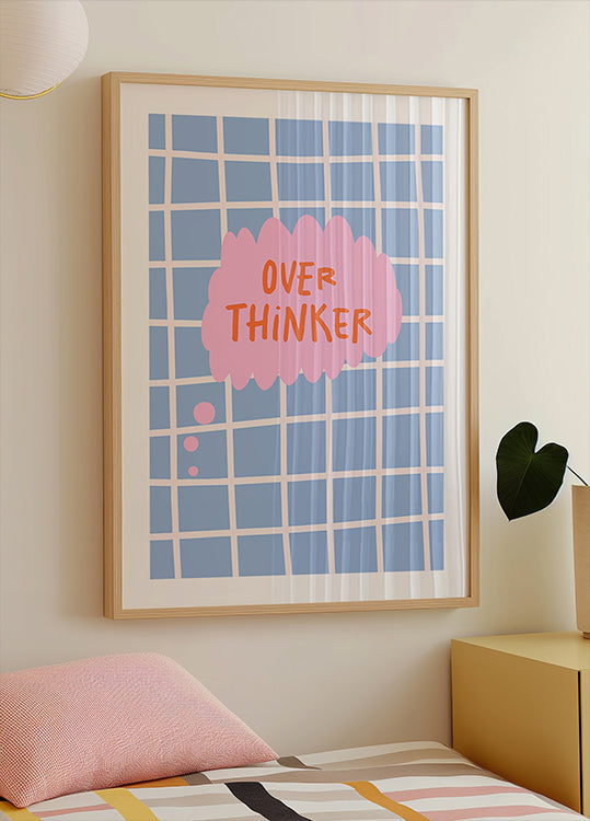 Overthinker - Sppech Bubble (NEW) - Posterbox