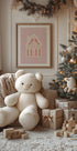 Pink Gingerbread House Plakat - Posterbox