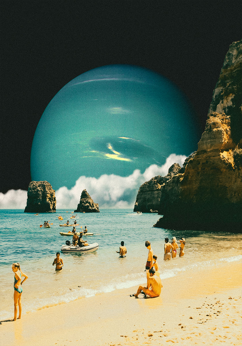 Space Beach - Posterbox
