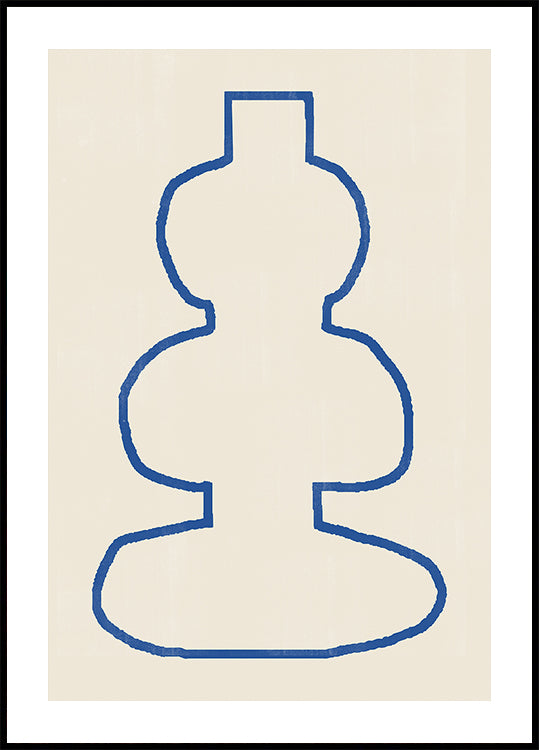 Abstract Silhouette Plakat - Posterbox