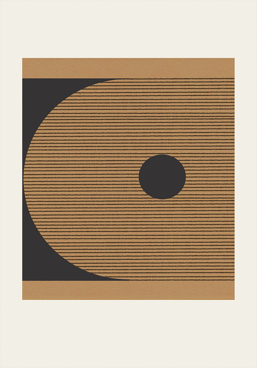 Geometric Eclipse Plakat - Posterbox