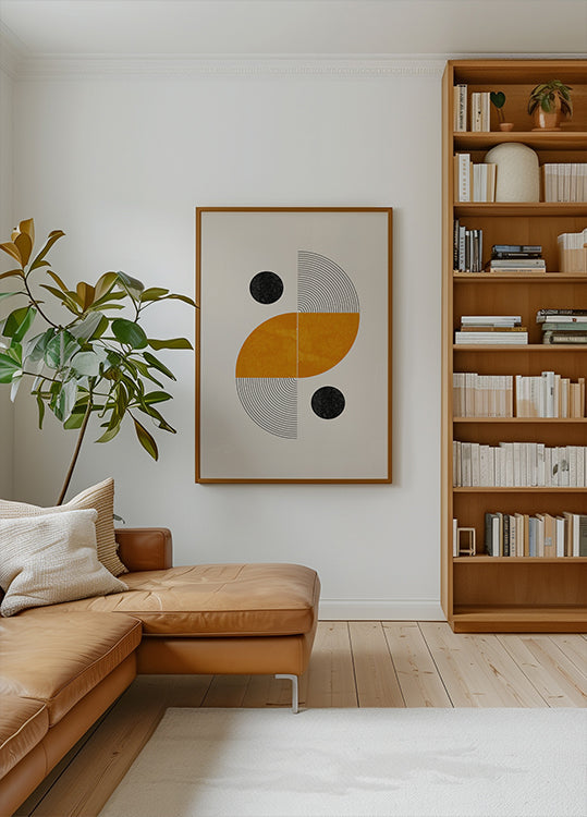 Geometric Harmony Plakat - Posterbox