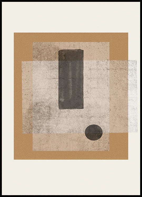 Geometric Harmony Plakat - Posterbox