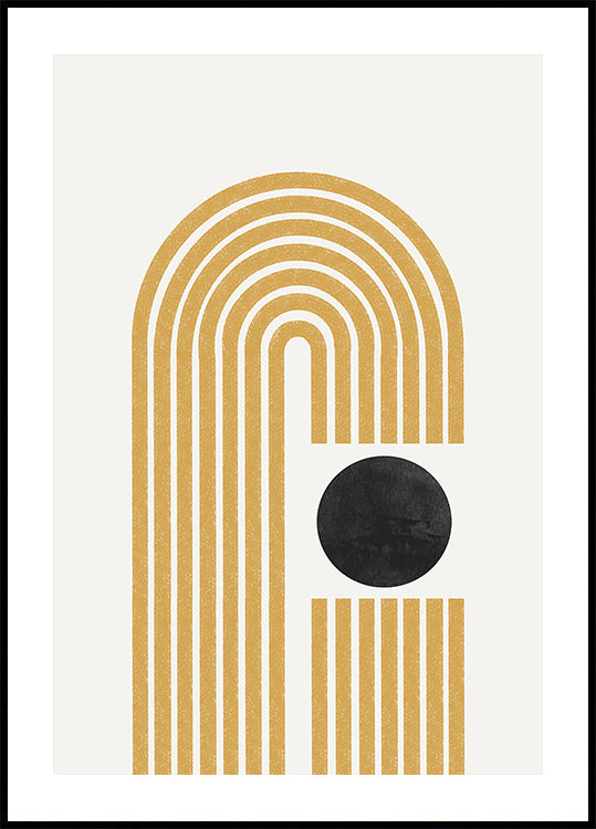 Golden Echo Paths - Posterbox