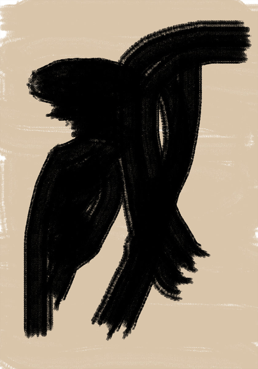 Shadowy Elegance Plakat - Posterbox