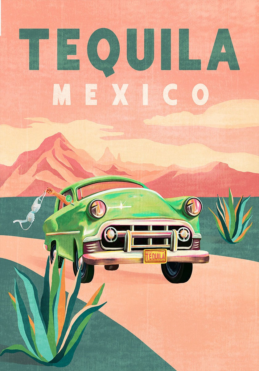 Tequila Mexico Plakat - Posterbox