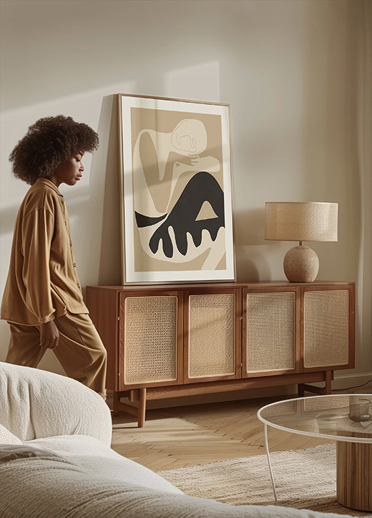Abstract Art Figure 3 Plakat - Posterbox