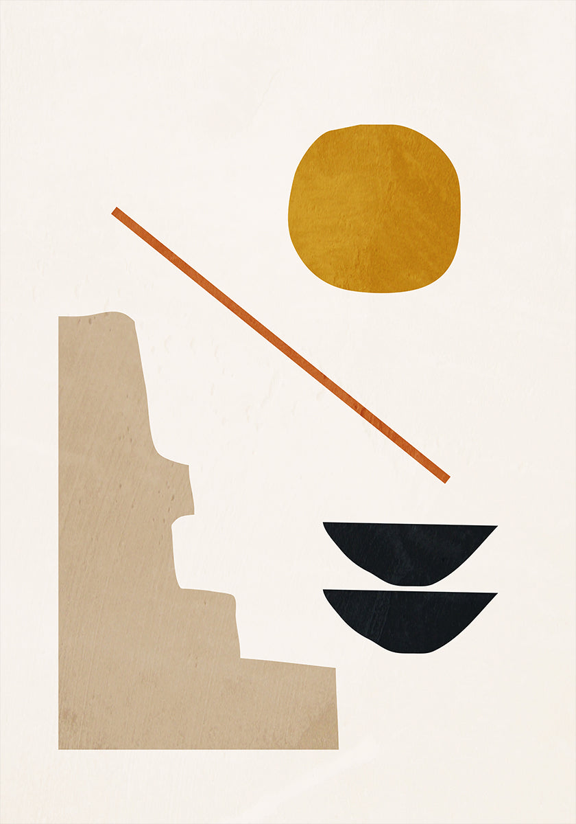 Abstract Minimal 6 Plakat - Posterbox