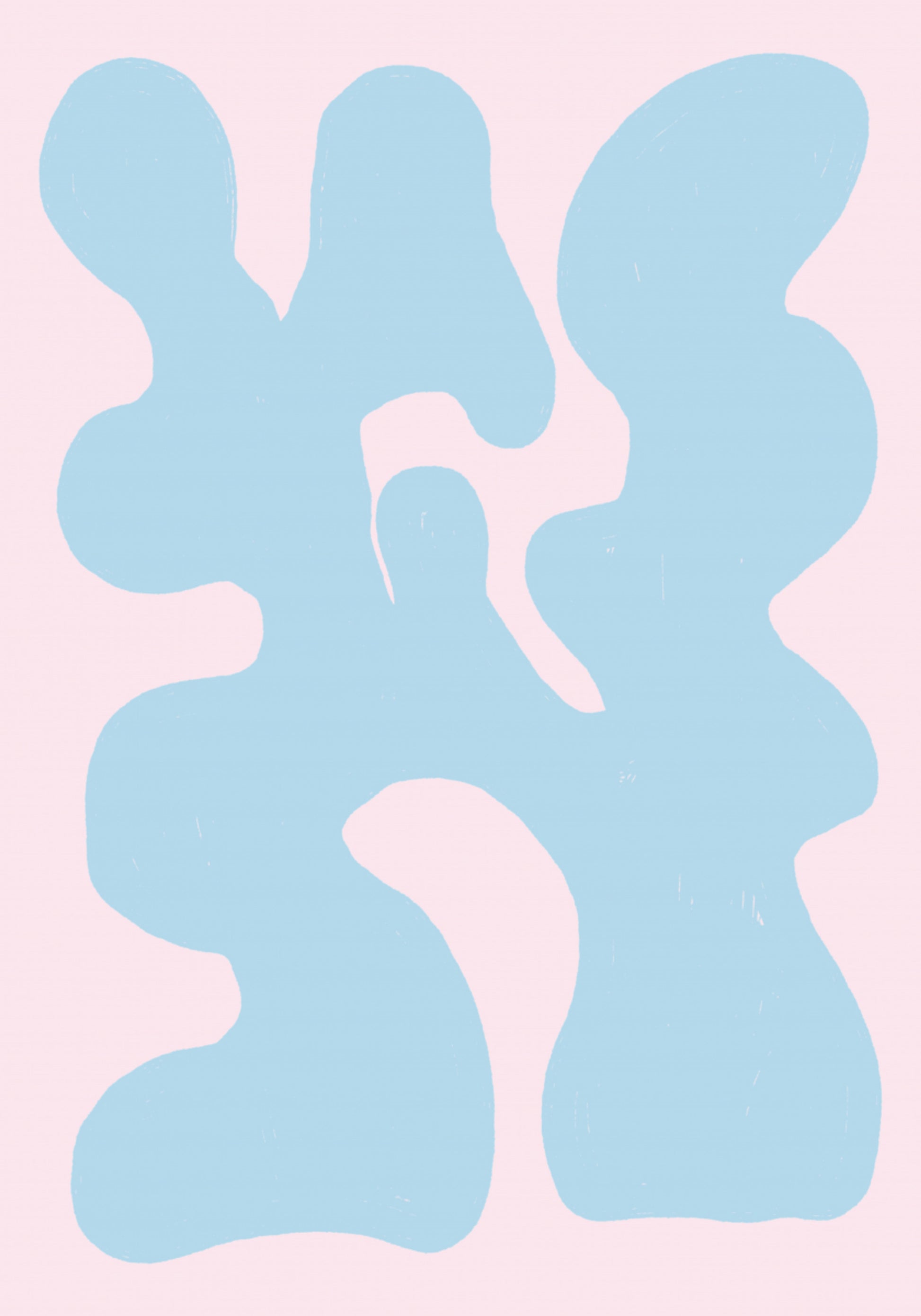 Ruhige Pastellabstraktion