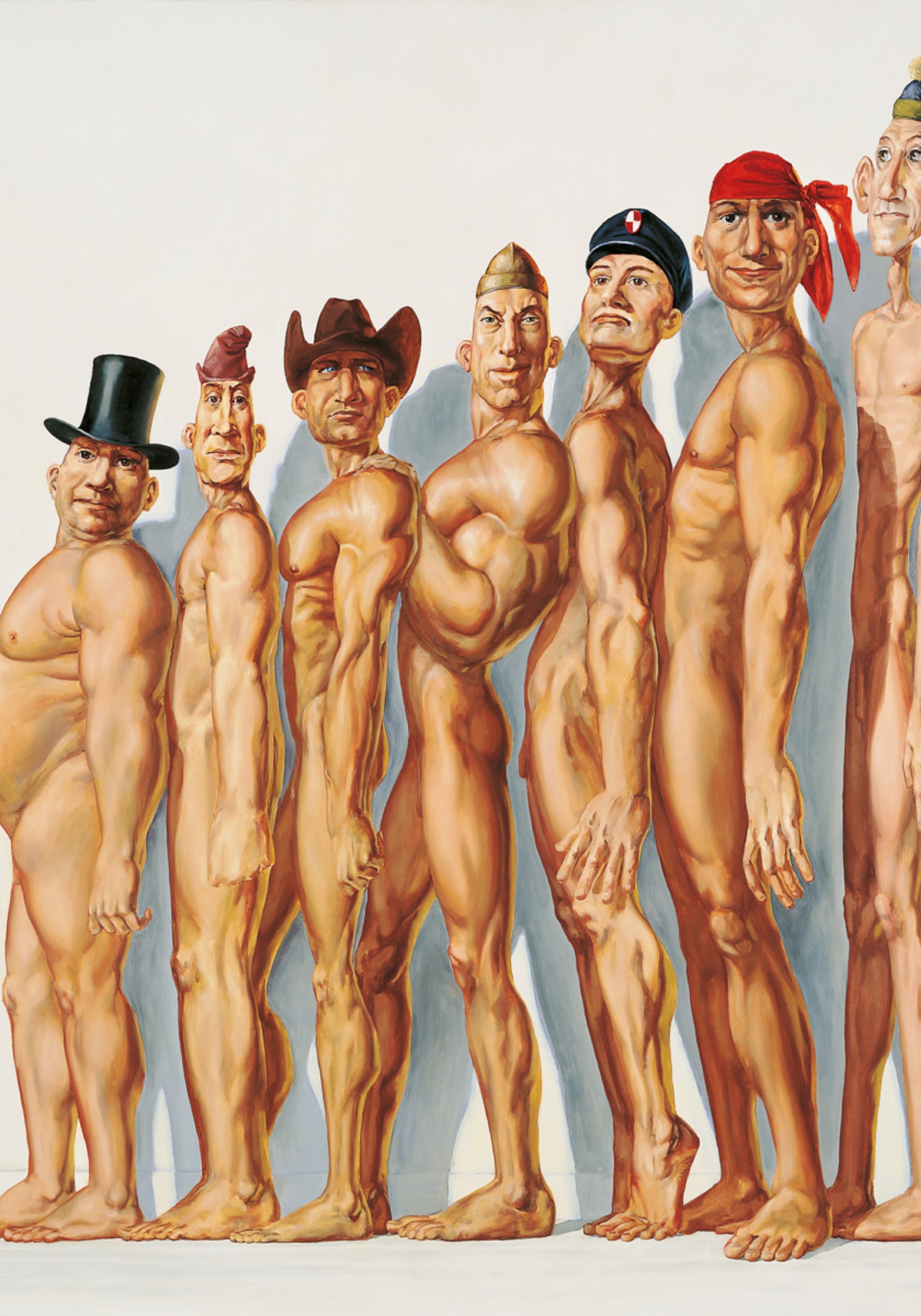 Abwechslungsreiche männliche Figuren