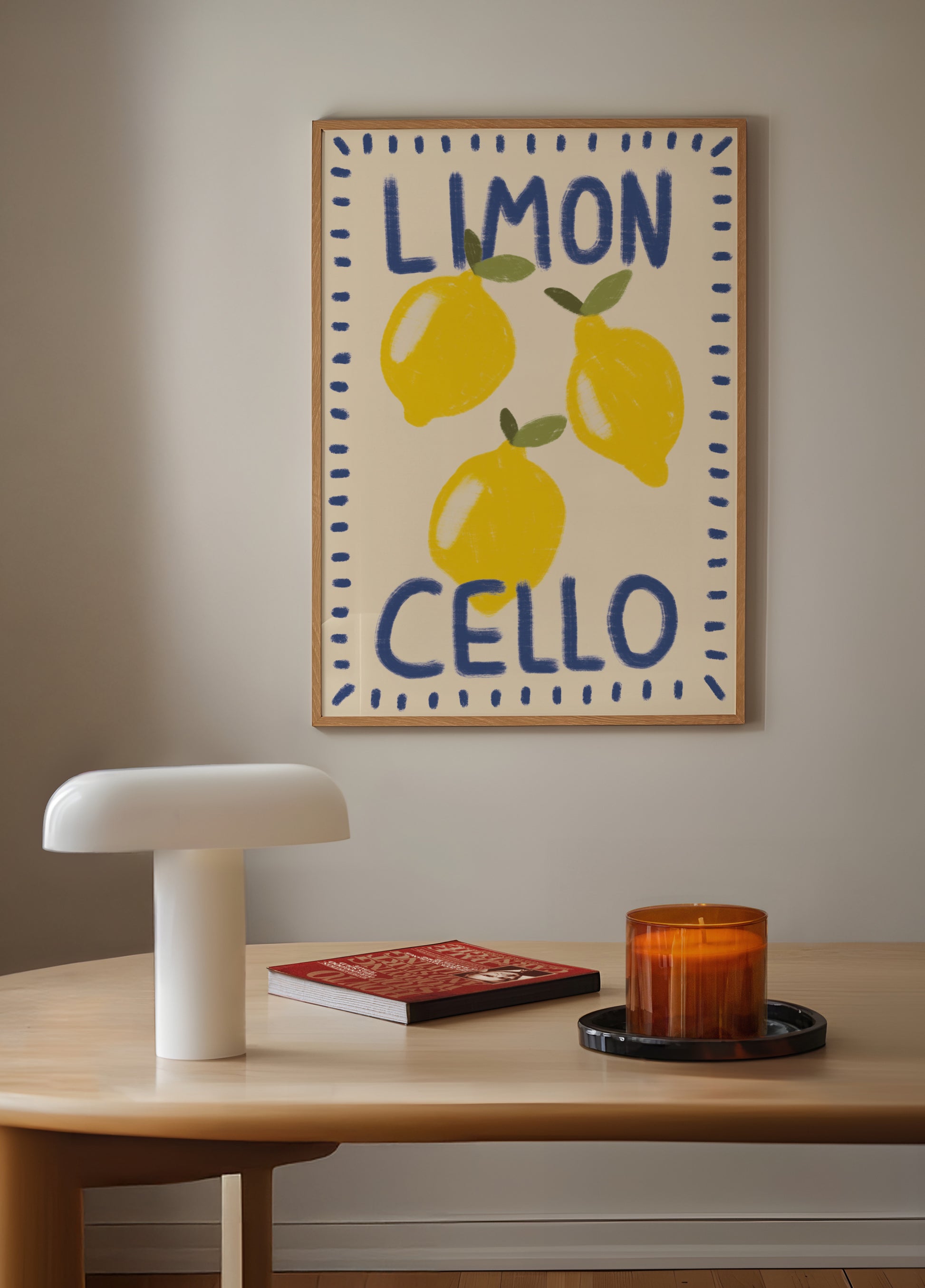 Frische Limoncello-Zitronen