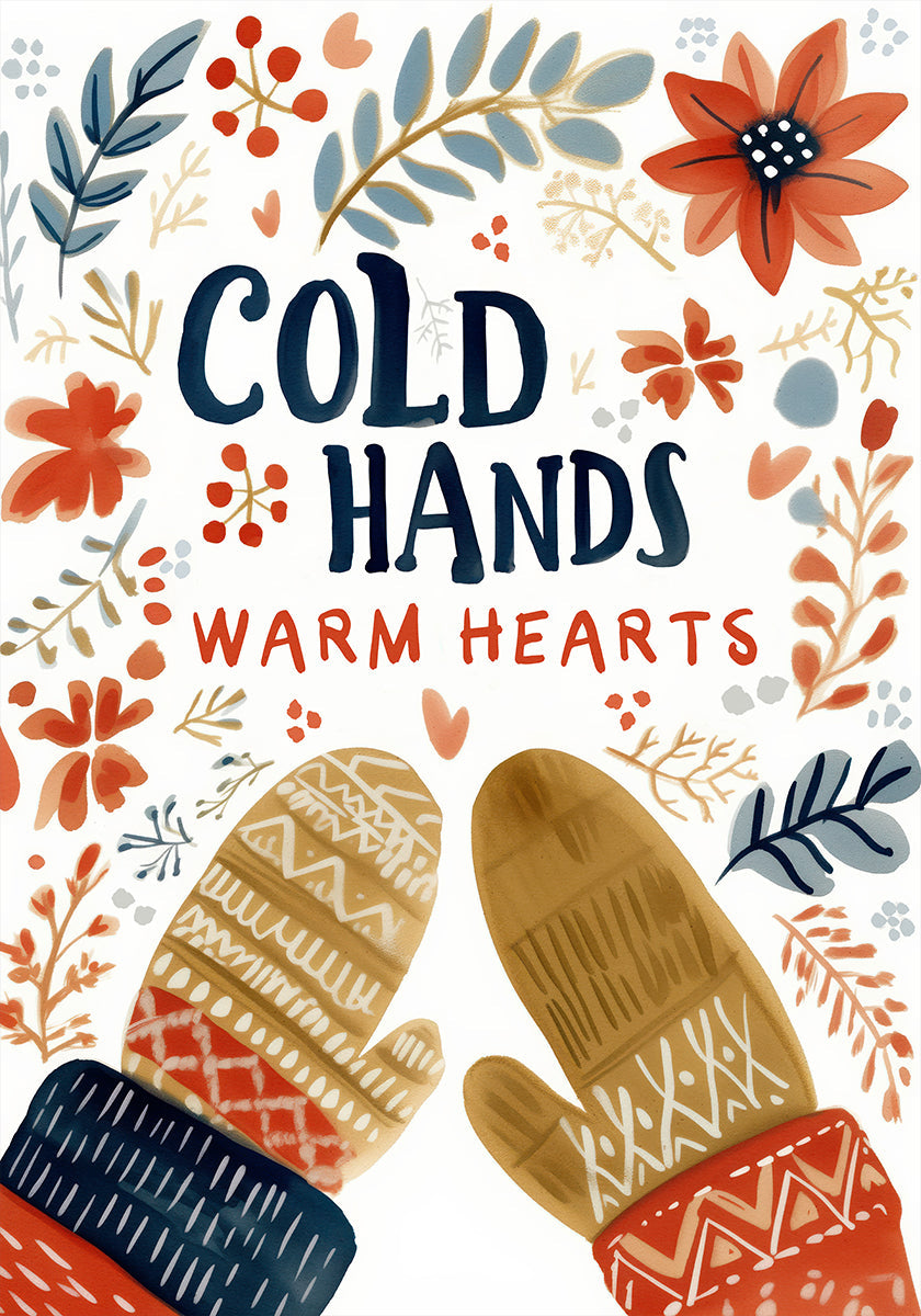 Cozy Mittens Magic Plakat - Posterbox