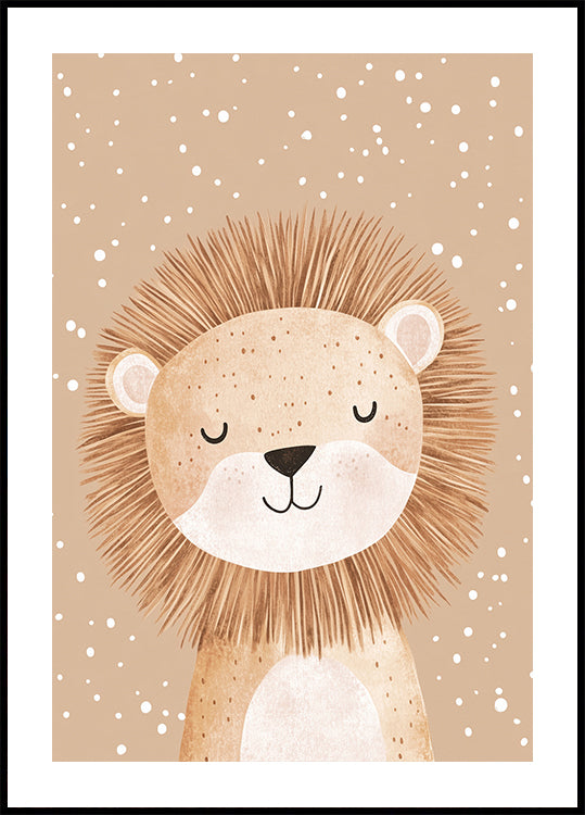 Dreamy Lion Plakat - Posterbox