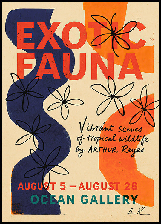 Exoticfaunagallery Plakat - Posterbox
