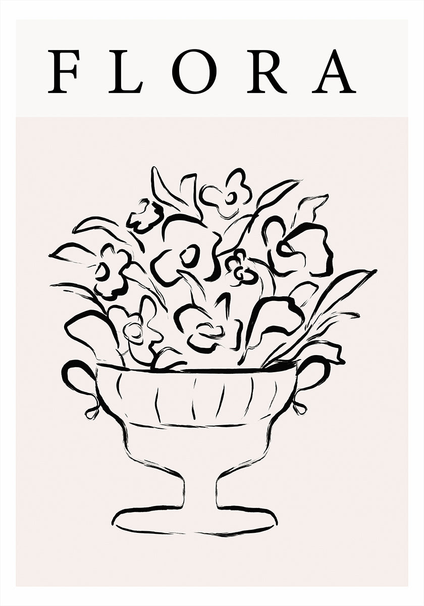 Floral Elegance Plakat - Posterbox