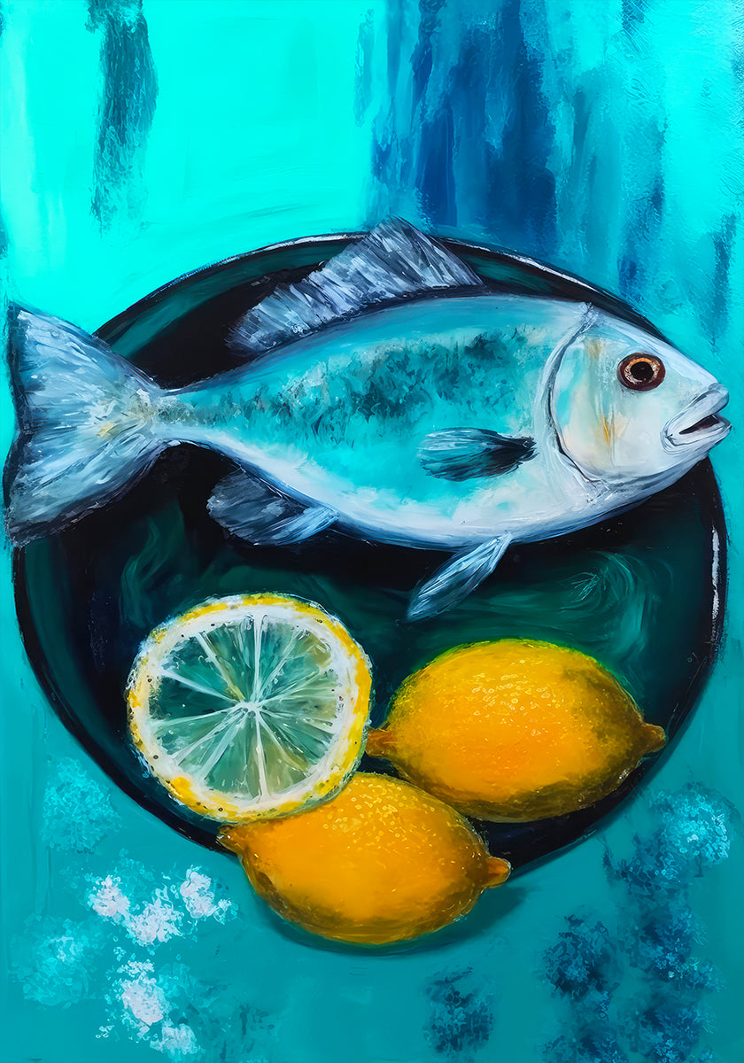Ocean's Citrus Feast - Posterbox