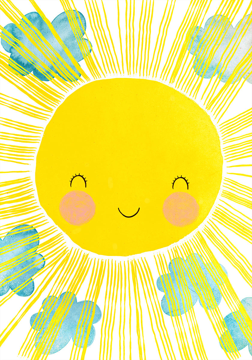 Sunny Smile Bliss Plakat - Posterbox