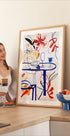 Vibrant Table Scene - Posterbox