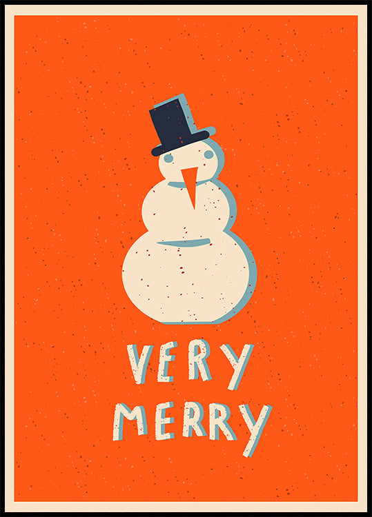 Happychristmasno75 Plakat - Posterbox