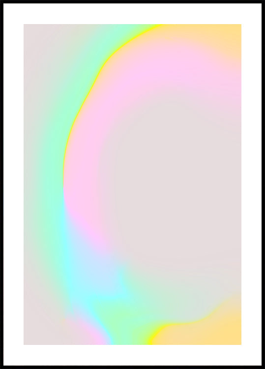 Pastel Glow Curve (NEW) - Posterbox