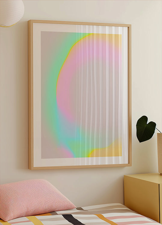 Pastel Glow Curve (NEW) - Posterbox