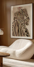 Zebra Elegance Plakat - Posterbox
