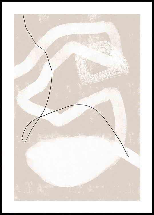 Organic Lines And Shapes - Posterbox