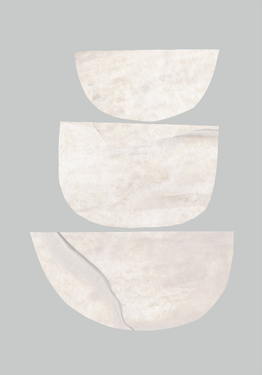 Textured Organic Shapes - Posterbox