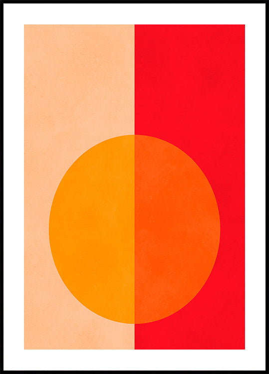 Bold Bisected Circle (NEW) - Posterbox