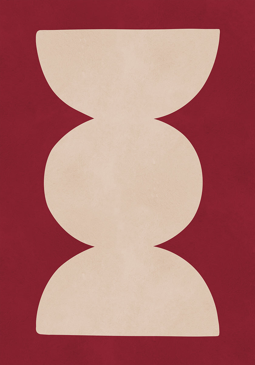 Curved Symmetry Plakat - Posterbox