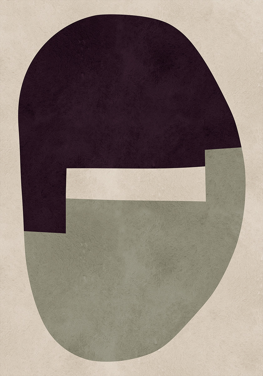 Modern organic art 9 Poster - Posterbox